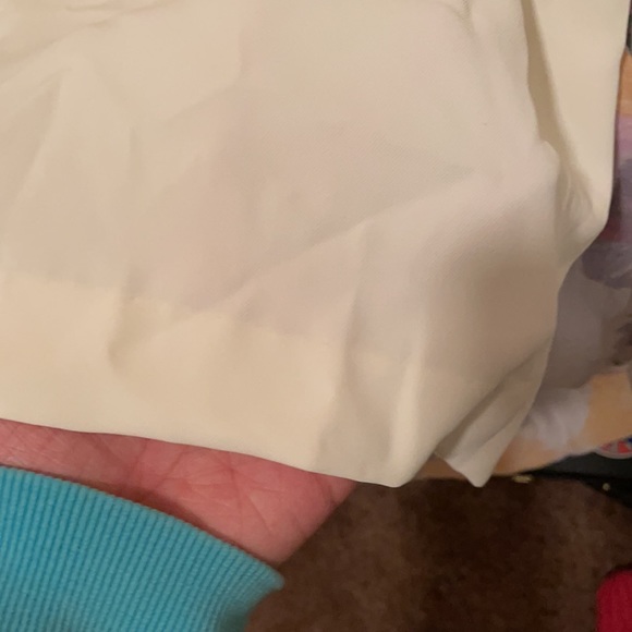 A new day thin long wide leg off white pants - Picture 7 of 10